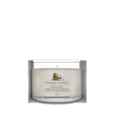 Yankee Candle candela min Woodland Weekend Memories