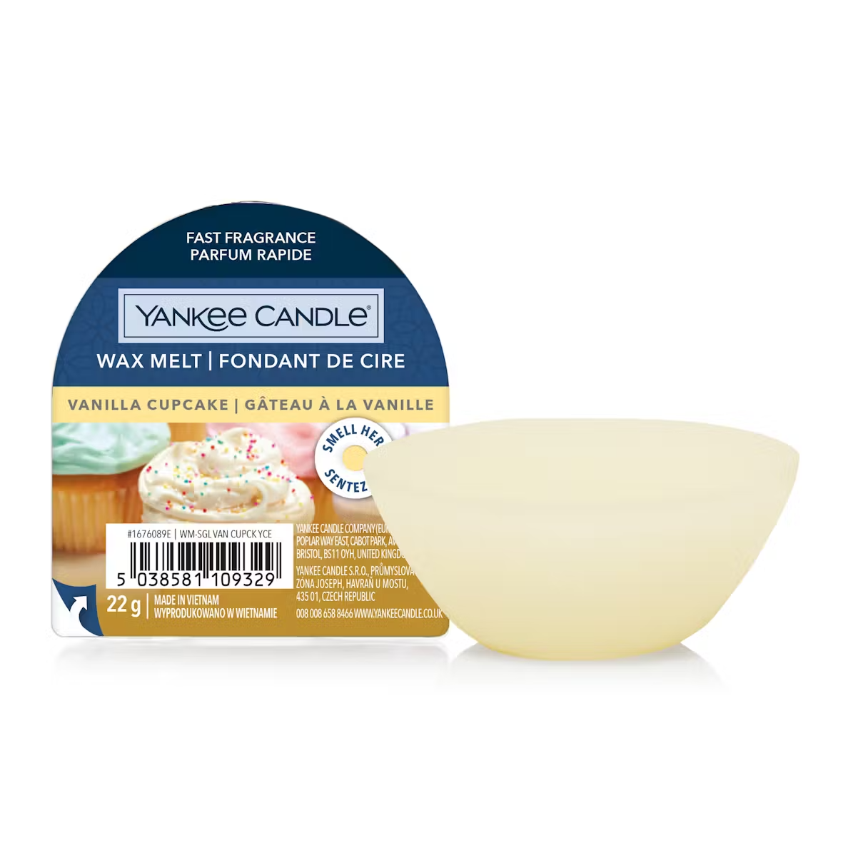 Yankee Candle cera Vanilla cupcake