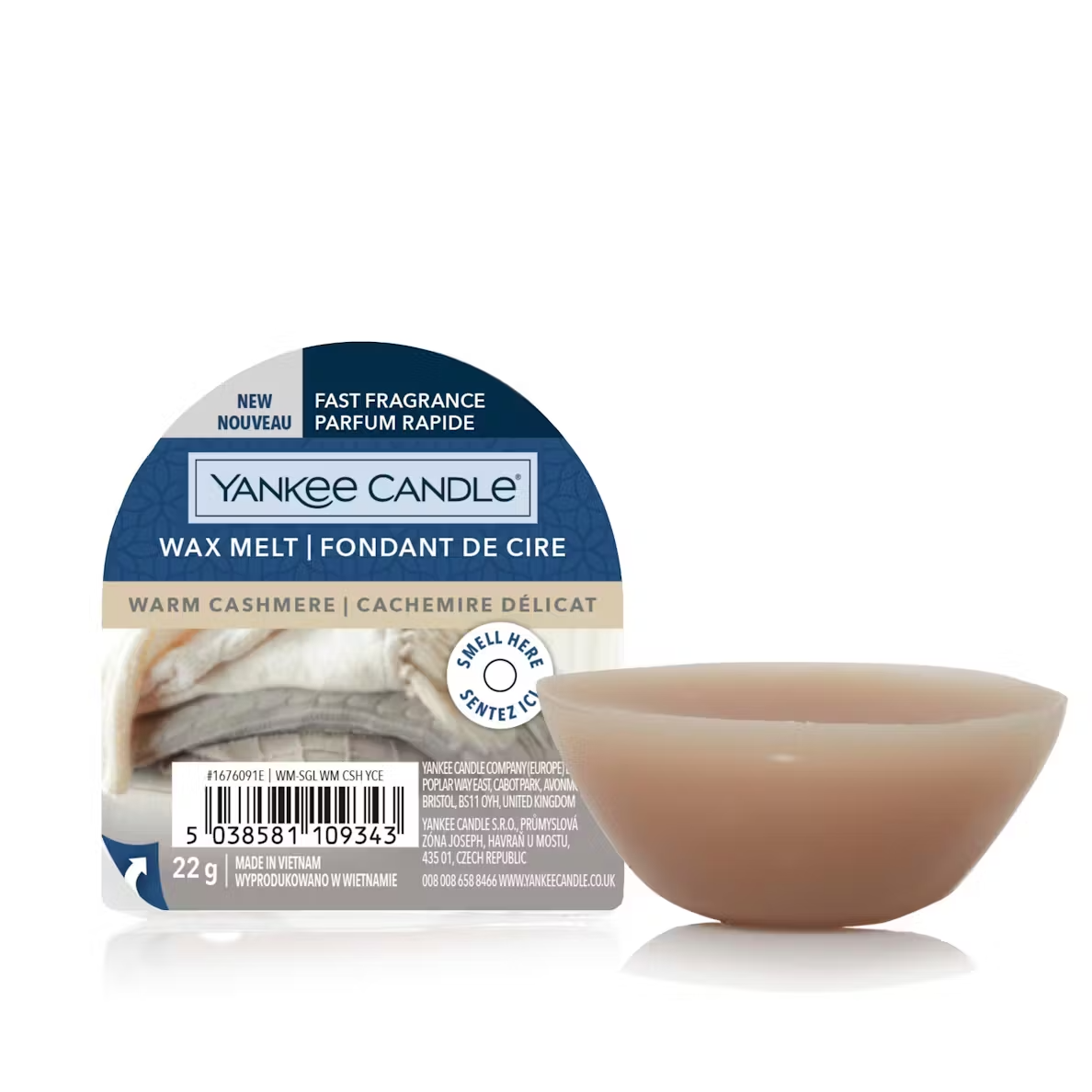 Yankee Candle cera Warm Cashmere