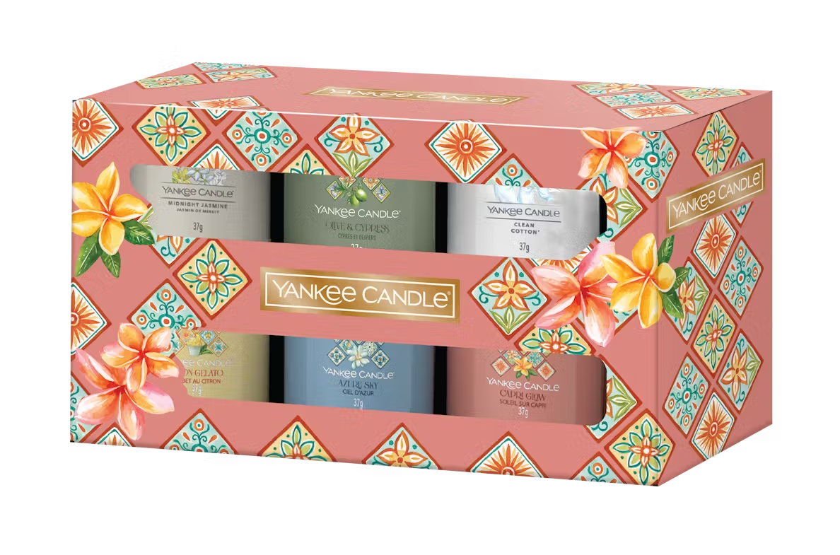 Yankee Candle set 6 mini candle Hello Italy