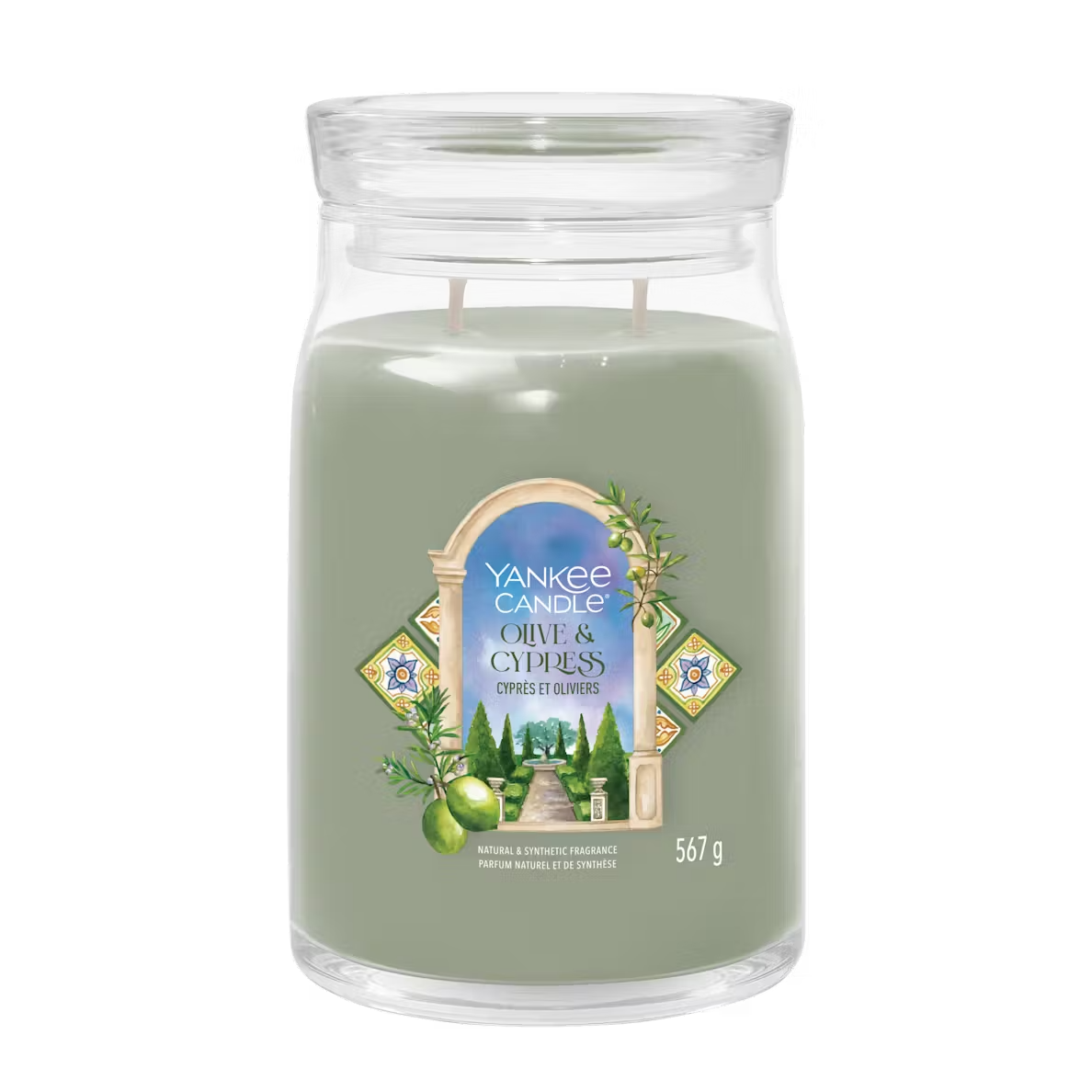 Yankee Candle Giara 567gr Olive & Cypress