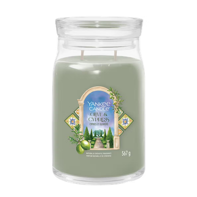 Yankee Candle Giara 567gr Olive & Cypress Yankee Candle Giara 567gr Olive & Cypress