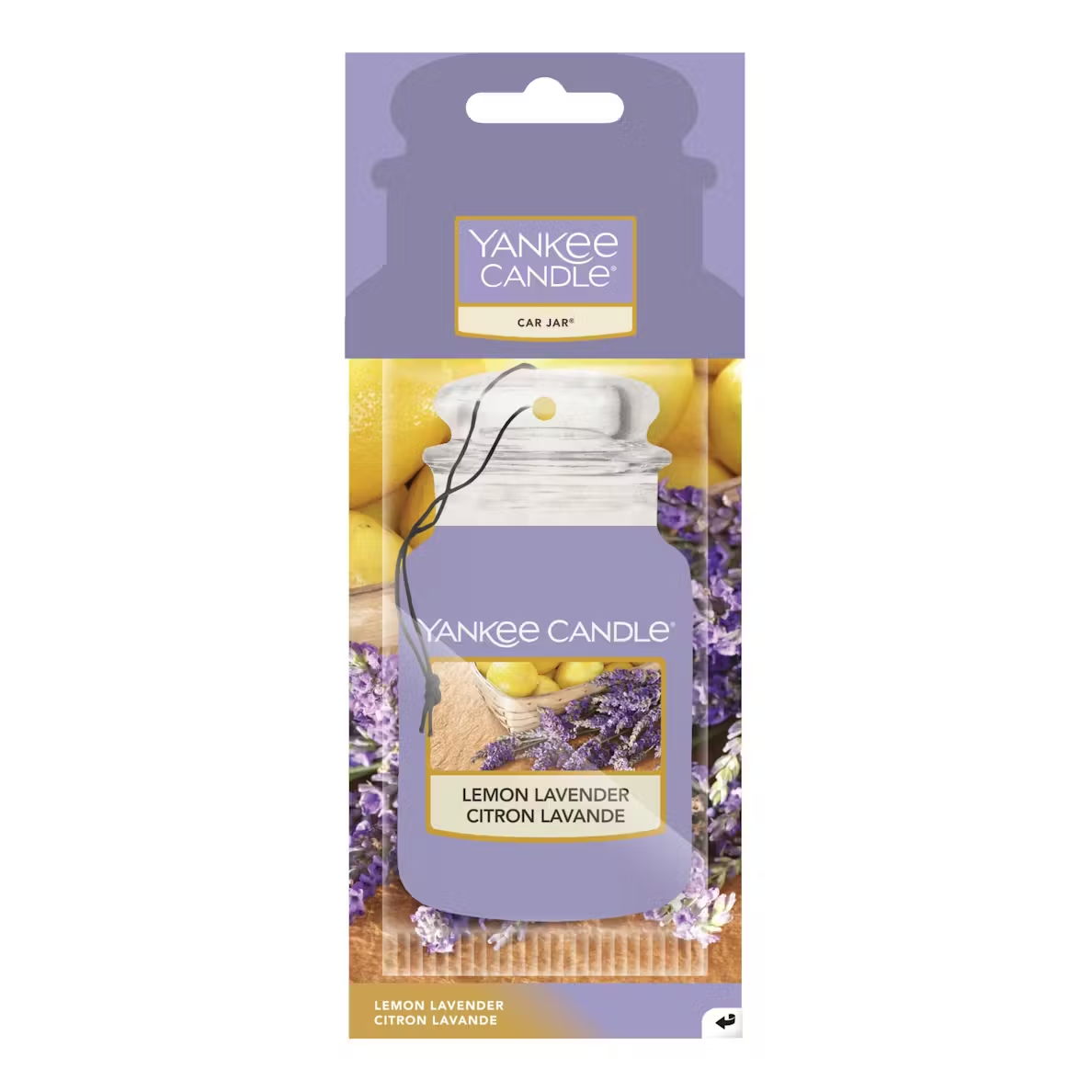 Yankee Candle car jarLemon Lavander
