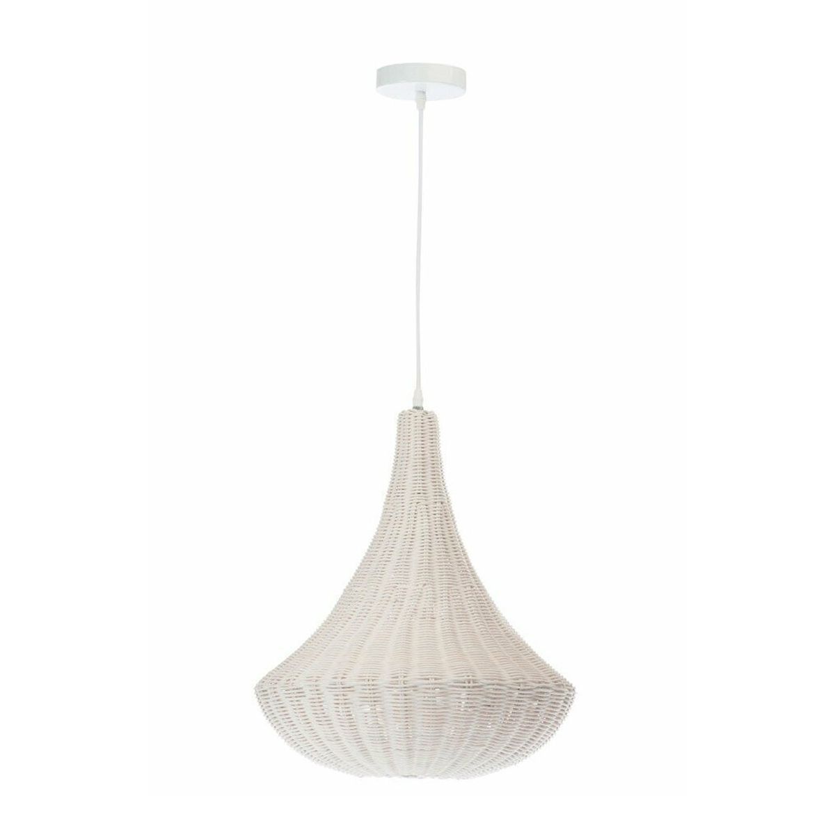 Lampadario rattan