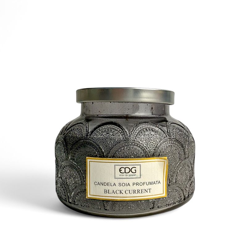 Candela barattolo ermetico 520gr Black current Candela barattolo ermetico 520gr Black current