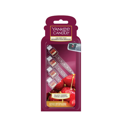 Yankee Candle stick per auto Black Cherry