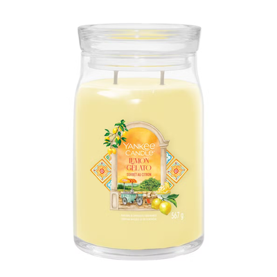 Yankee Candle Giara 567gr Lemon gelato Yankee Candle Giara 567gr Lemon gelato