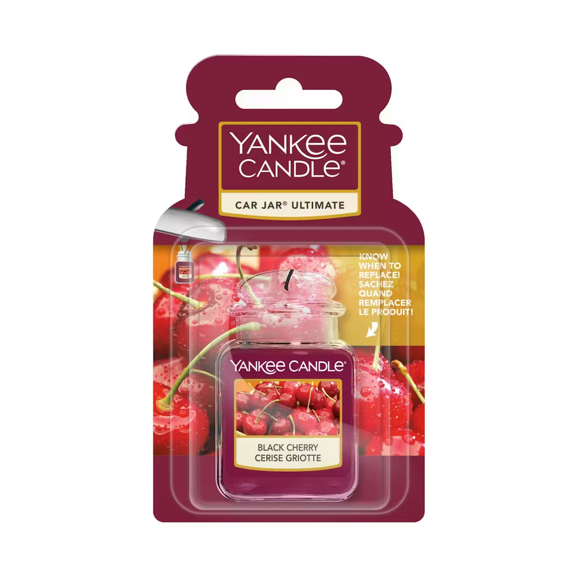 Yankee Candle car jar ultimate Black Cherry