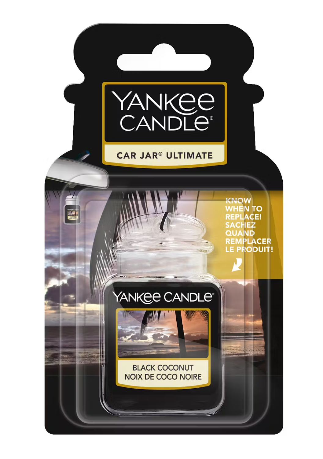 Yankee Candle car jar ultimate Black coconut