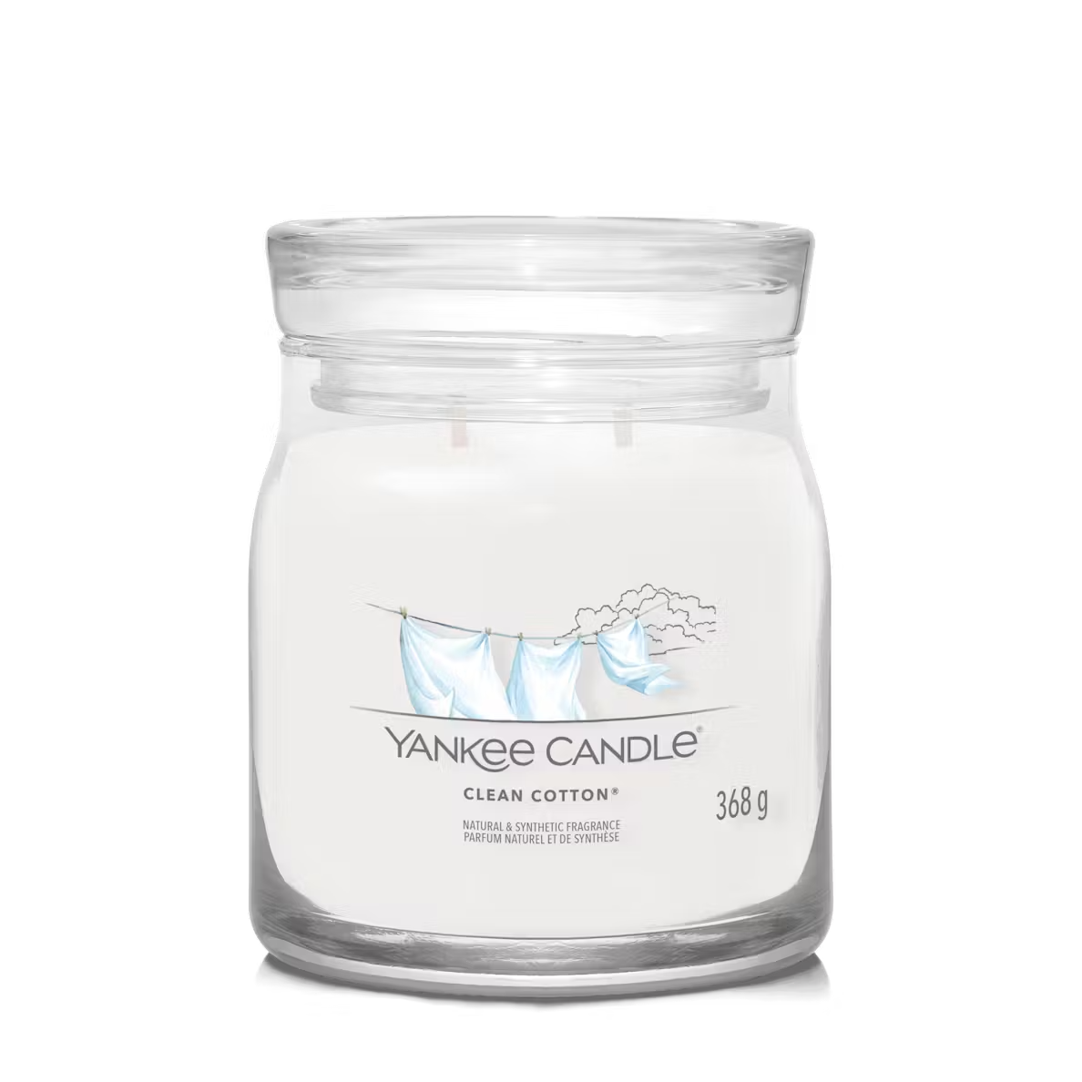 Yankee Candle Giara 368gr Clean cotton