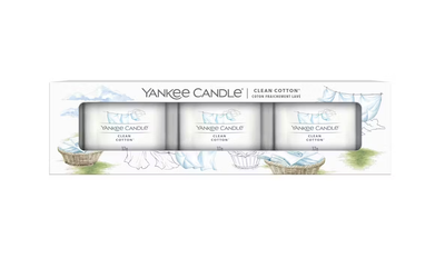 Yankee Candle set 3 mini candle Clean cotton