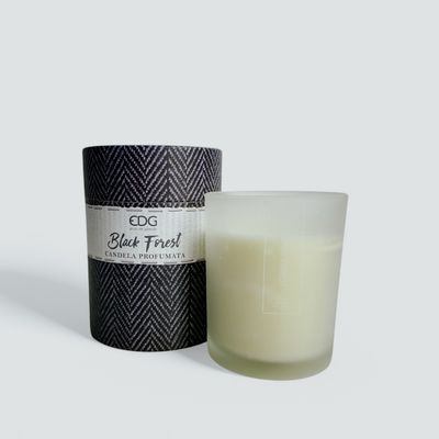 Candela vetro Black forest