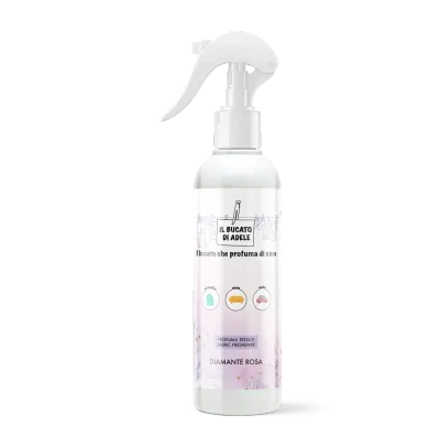 Spray tessuti Il bucato di Adele Diamante rosa