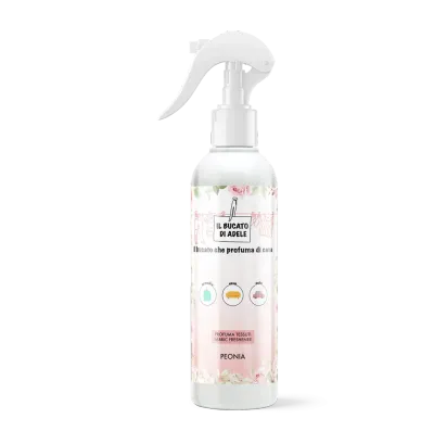Spray tessuti Il bucato di Adele Peonia