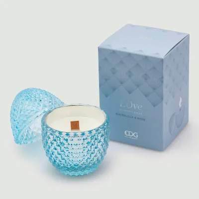 Candela uovo Waterlilly & Rose