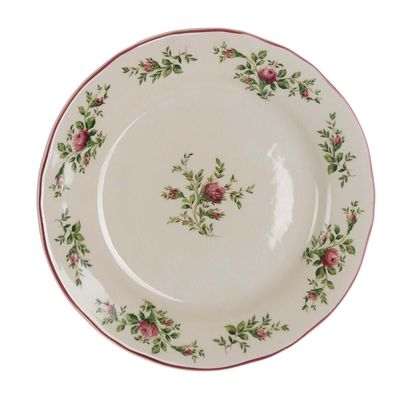 Piatto dessert "Moss Rose"