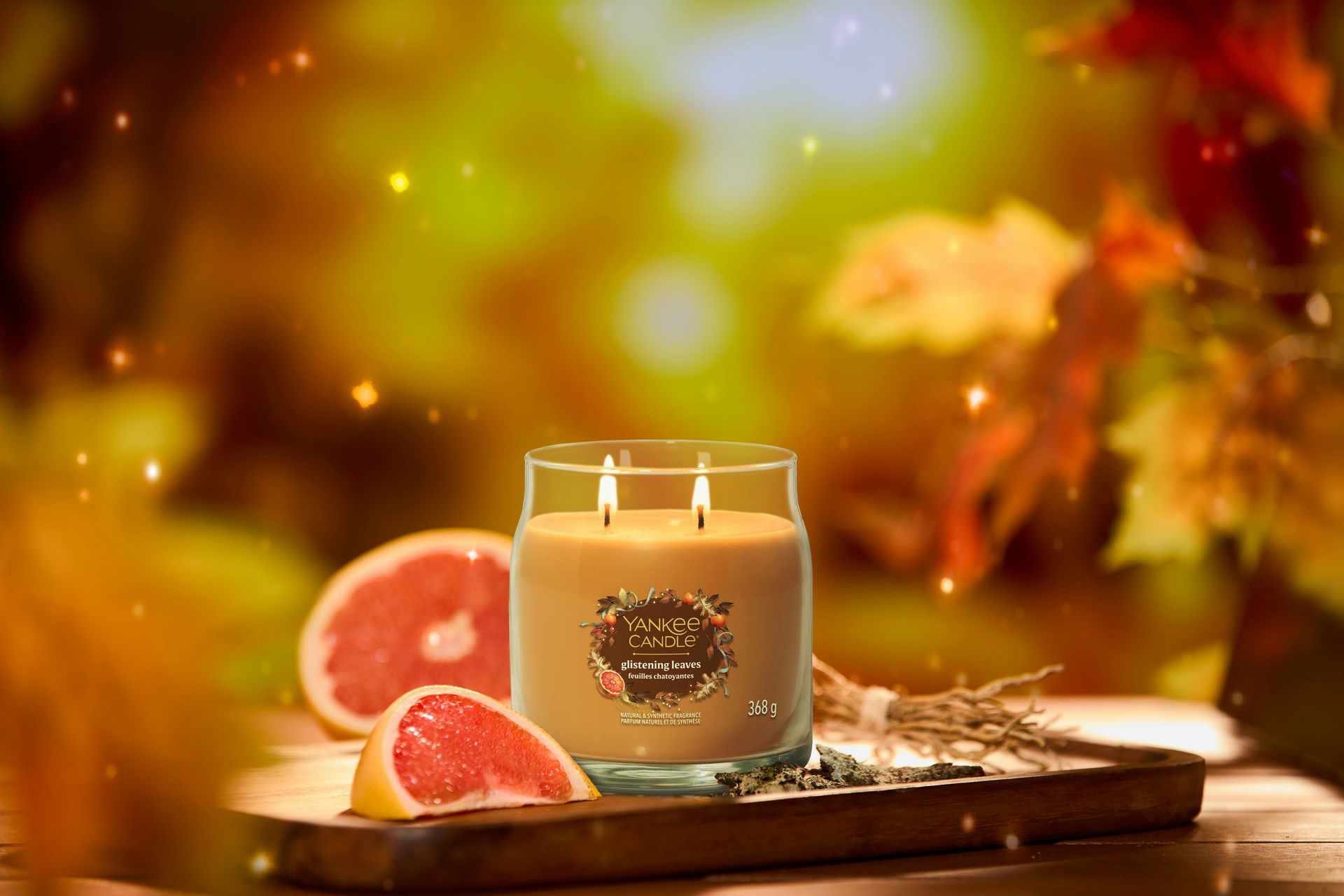 Yankee Candle Giara 368gr Glistening Leaves