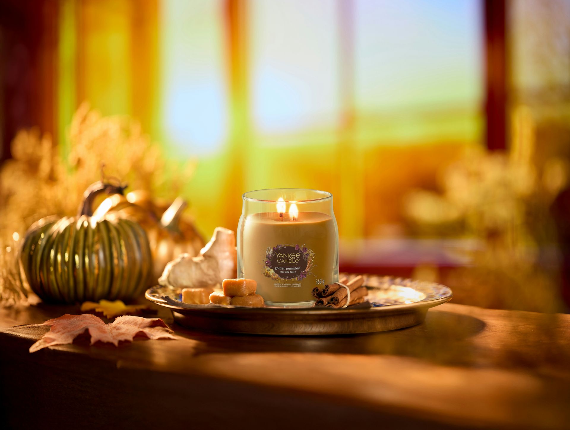 Yankee Candle Giara 368gr Golden Pumpkin