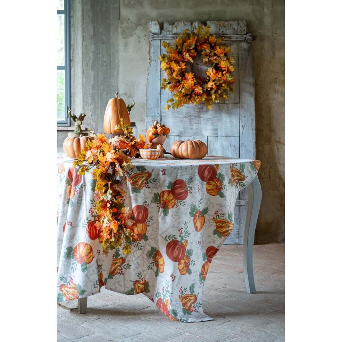 Tovaglia collezione Zucche di sogno 140x270cm