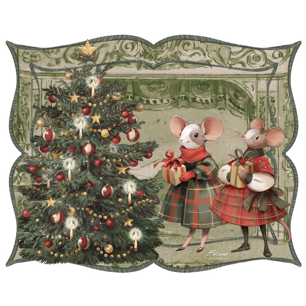 Tovaglietta vinile Favola di Natale