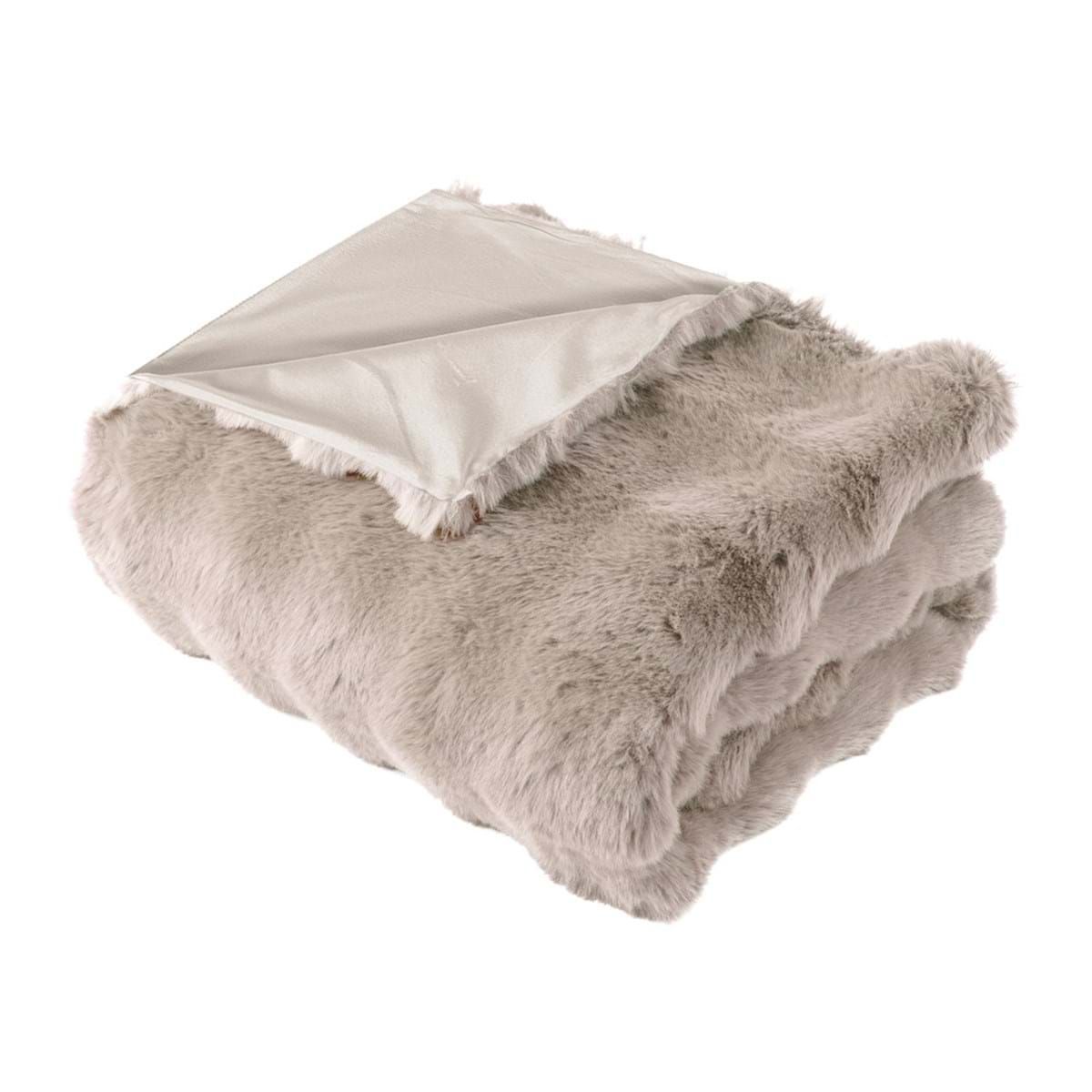 Plaid eco pelliccia collezione Abbraccio soffice