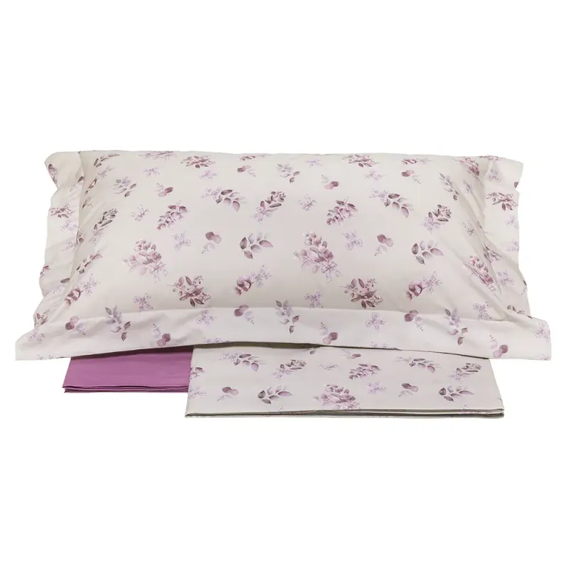 Completo letto matrimoniale Lovely cipria Completo letto matrimoniale Lovely cipria