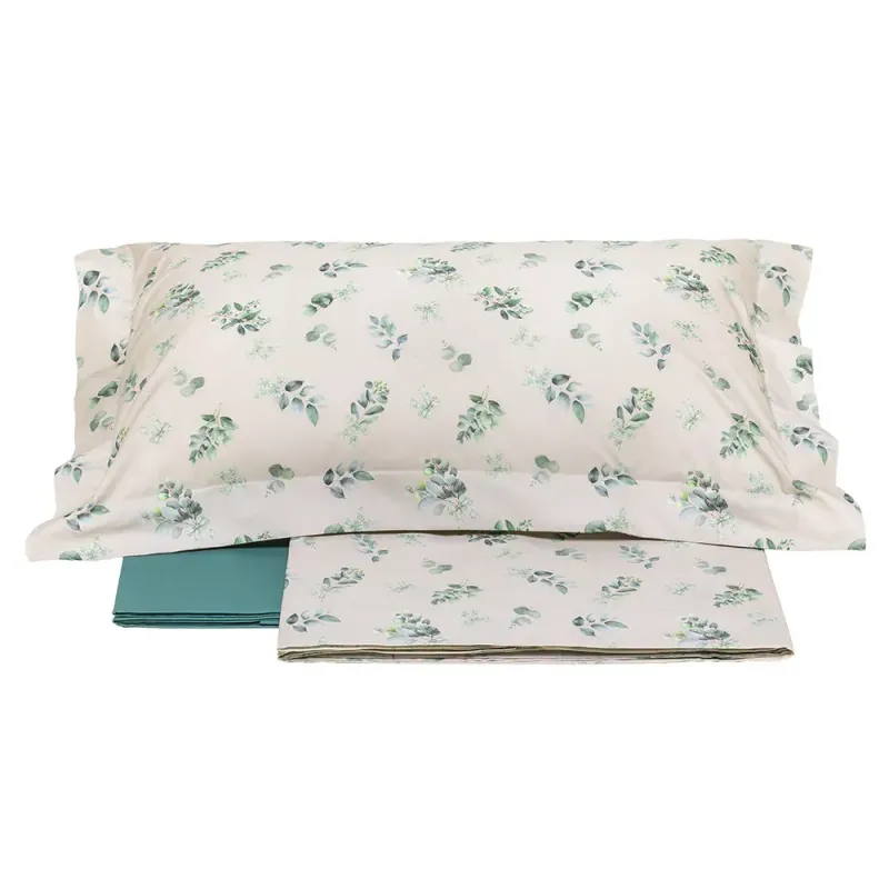 Completo letto matrimoniale Lovely Agave Completo letto matrimoniale Lovely Agave