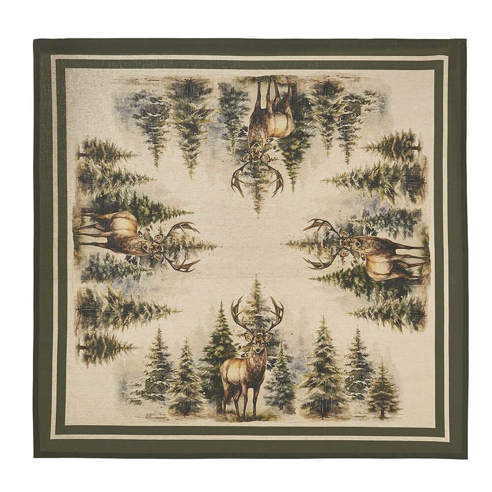 Centrotavola 90x90cm  "Bosco incantato"