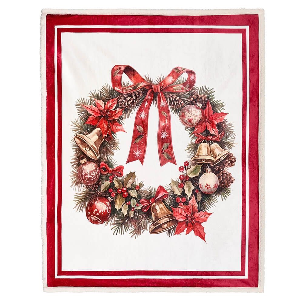 Plaid natalizio "Christmas in the Country"