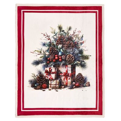 Plaid natalizio "Christmas in the Country"