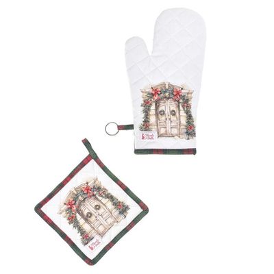 Set presina e guantone Christmas is coming