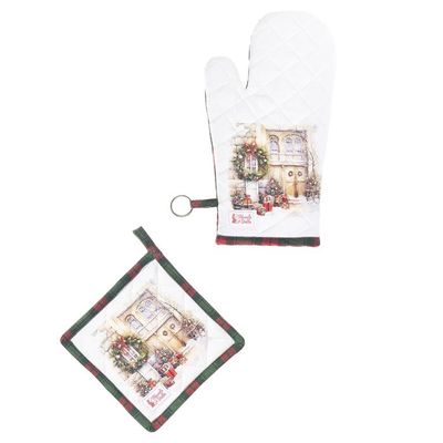 Set presina e guantone Christmas is coming