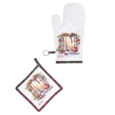 Set presina e guantone Christmas is coming