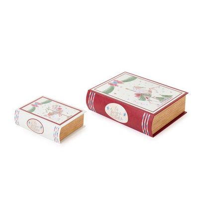 Set 2 scatola libro "La giostra di Amelie"