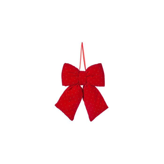 Fiocco rosso velluto h.29cm