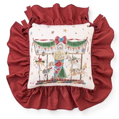 Cuscino sedia "La giostra di Amelia"