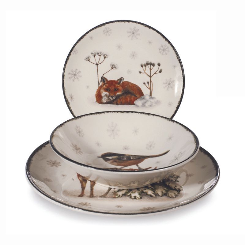 Servizio piatti 18 pezzi  Wild Spirits