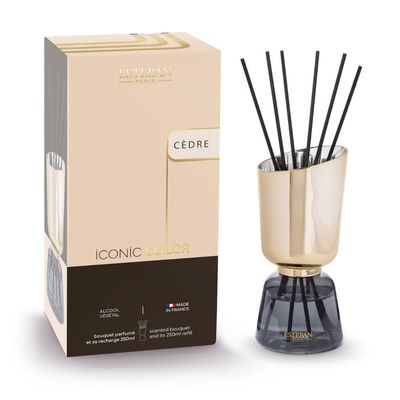 Bouquet profumato ricaricabile "Iconic Color" 250ml Cedre