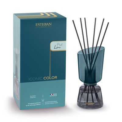 Bouquet profumato ricaricabile "Iconic Color" 250ml Pur Lin