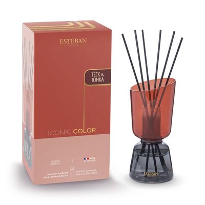 Bouquet profumato ricaricabile "Iconic Color" 250ml Teck & tonka