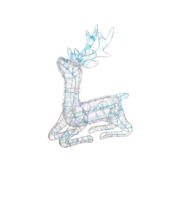 Renna seduta led "Sogno d'inverno Princess"
