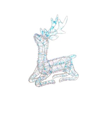 Renna seduta led "Sogno d'inverno Princess"