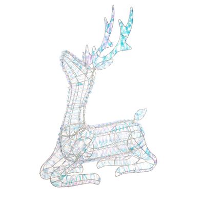 Renna seduta led "Sogno d'inverno Princess"