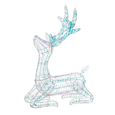 Renna seduta led "Sogno d'inverno Prince" h,100cm