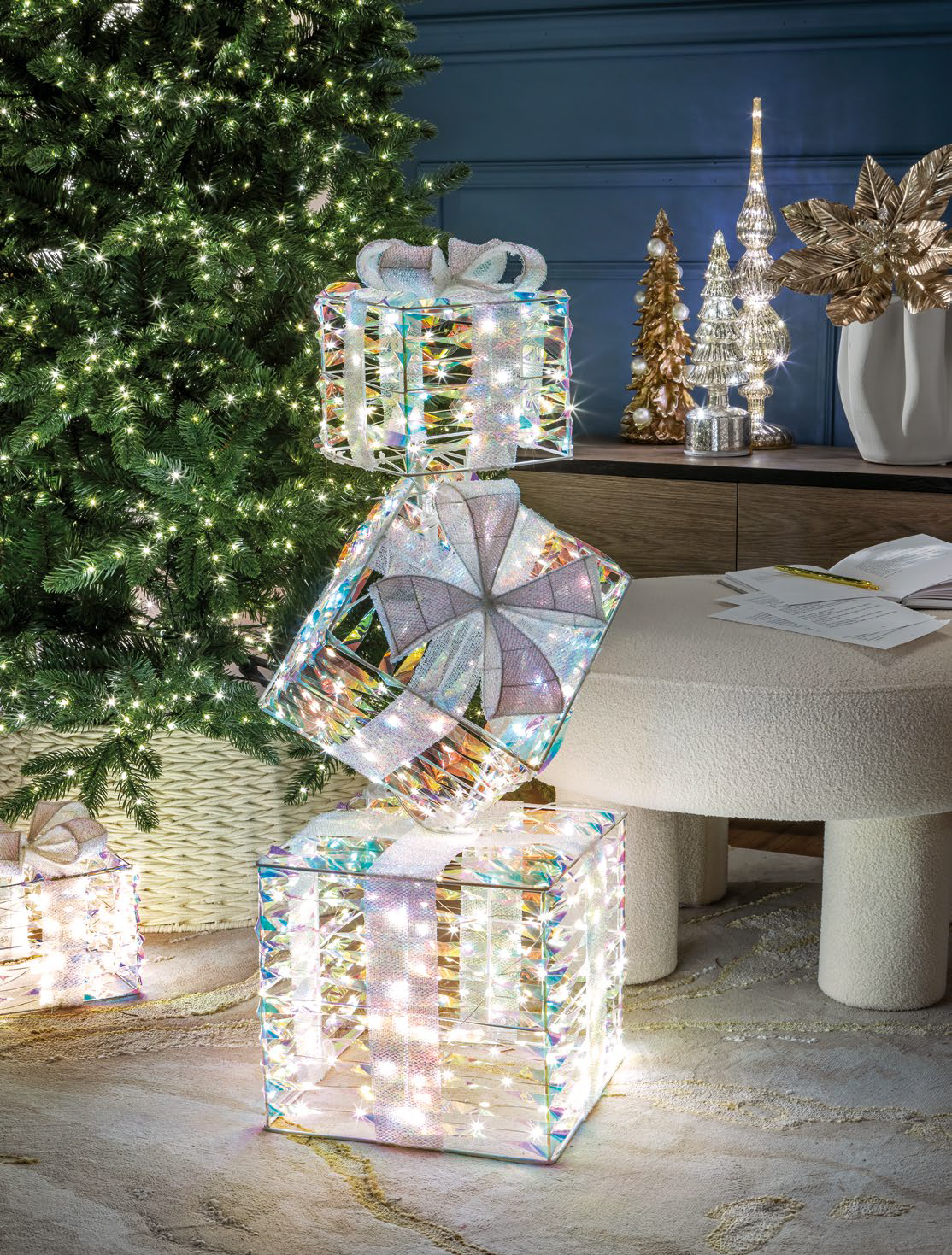 Set 3 pacchi regalo led