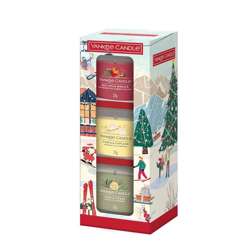 Yankee Candle Confezione regalo Holiday Party 3 candele mini