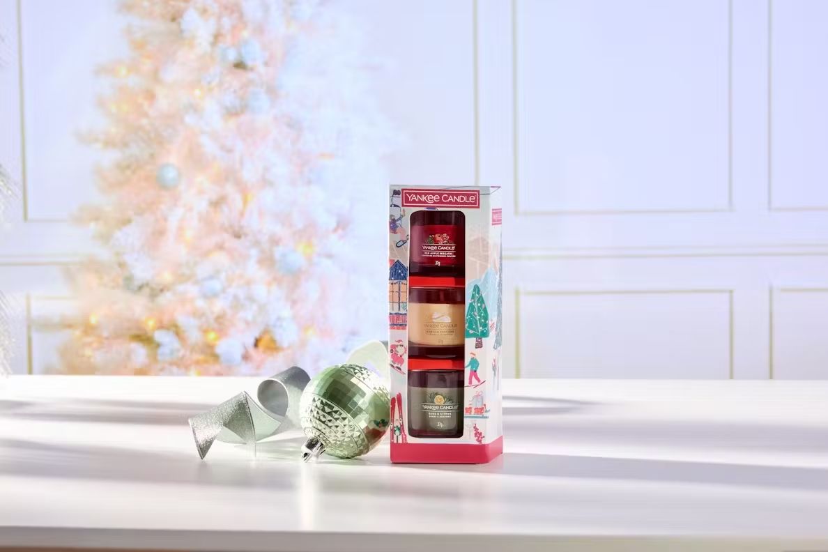 Yankee Candle Confezione regalo Holiday Party 3 candele mini