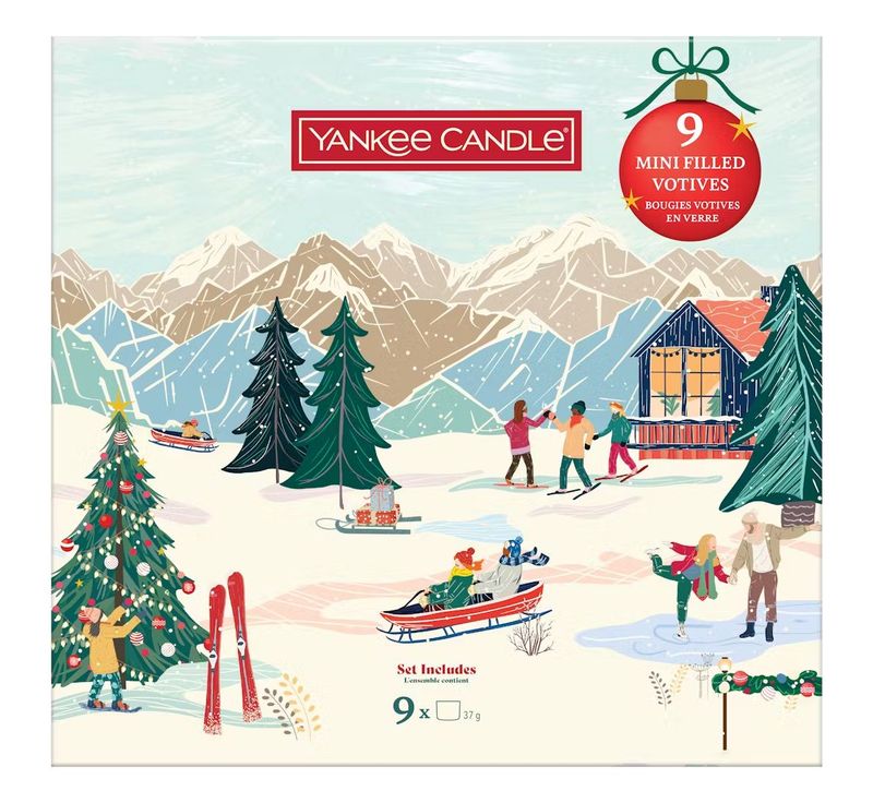 Yankee Candle Confezione regalo libro 9 candele mini