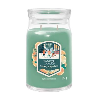 Yankee Candle Giara 567gr Holiday Winterfest Yankee Candle Giara 567gr Holiday Winterfest