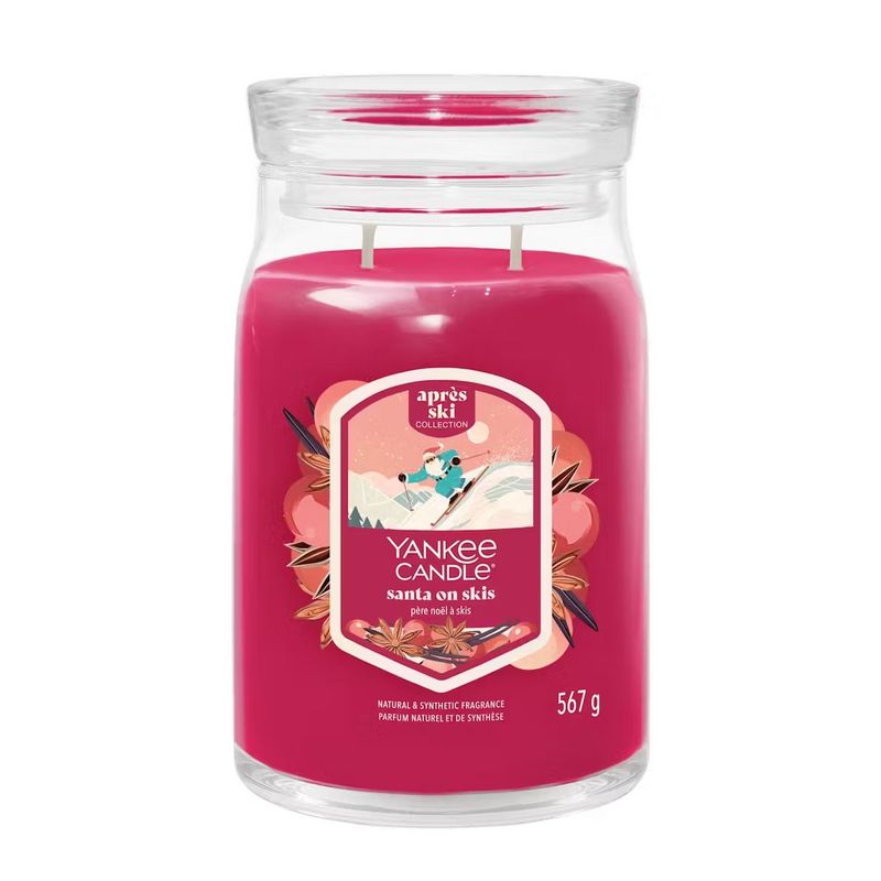 Yankee Candle Giara 567gr Santa on Skis